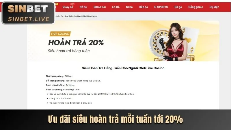 Hoàn trả cược Vina88